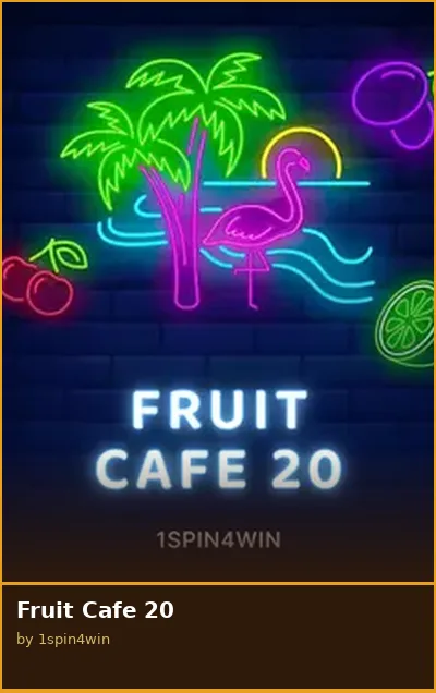 Fruit Cafe 20 slot