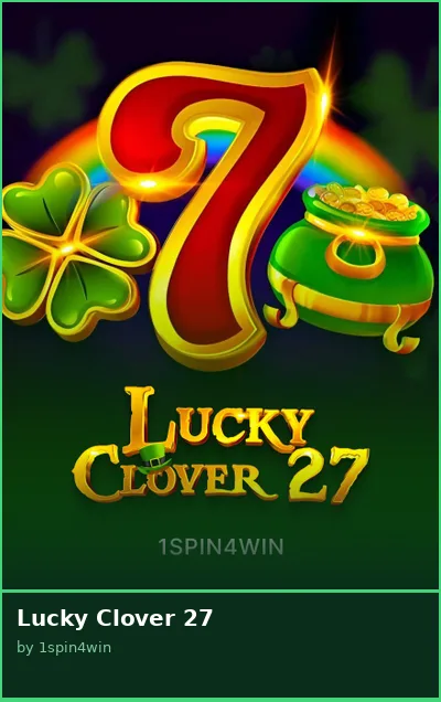 Lucky Clover 27 slot