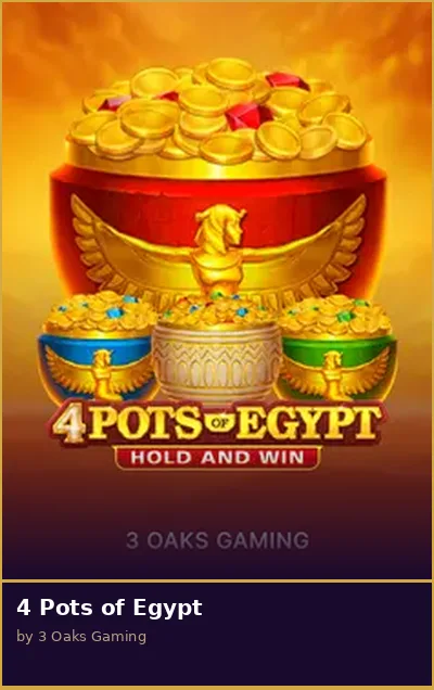 4 Pots of Egypt slot