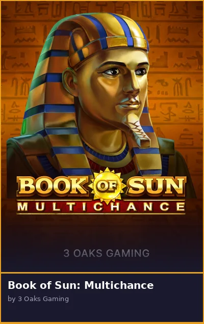 Book of Sun  Multichance slot