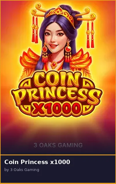 Coin Princess x1000 slot