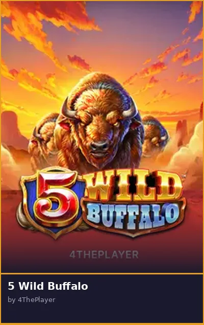 5 Wild Buffalo slot