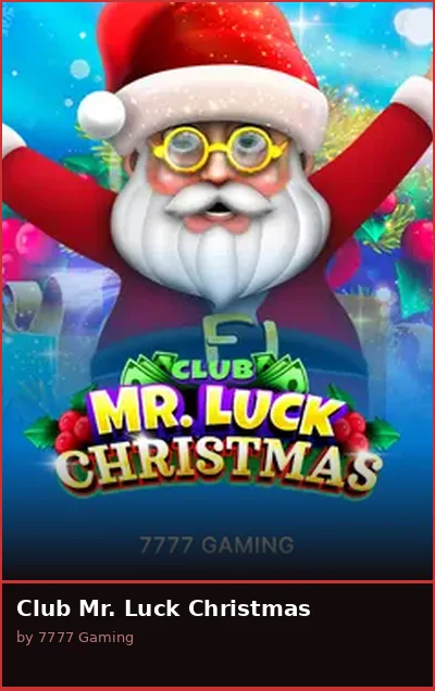 Club Mr  Luck Christmas slot