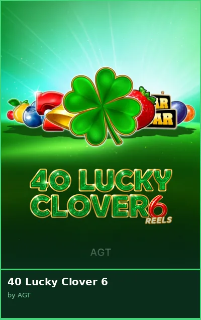 40 Lucky Clover 6 slot