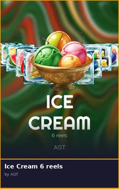 Ice Cream 6 reels slot