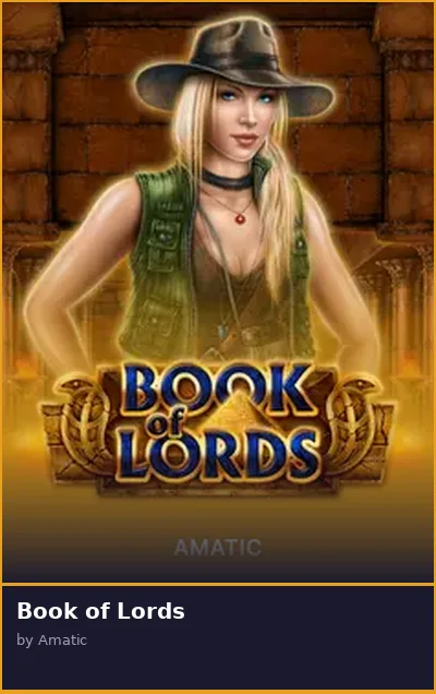 Book of Lords slot
