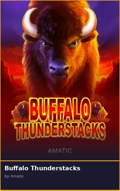 Buffalo Thunderstacks slot