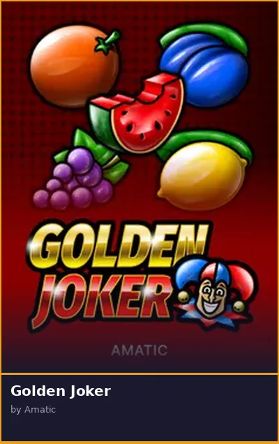 Golden Joker slot
