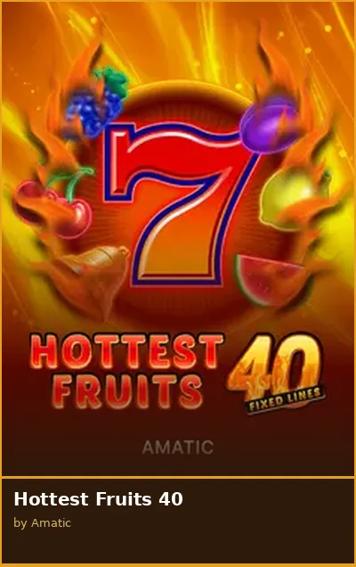 Hottest Fruits 40 slot