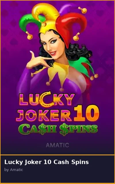Lucky Joker 10 Cash Spins slot
