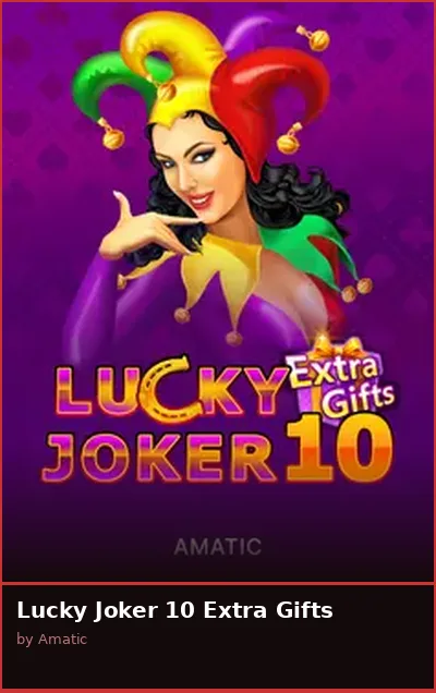 Lucky Joker 10 Extra Gifts slot