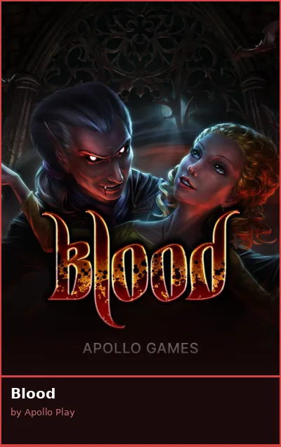 Blood slot