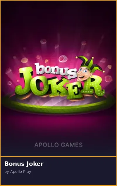 Bonus Joker slot