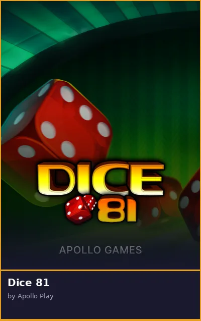 Dice 81 slot