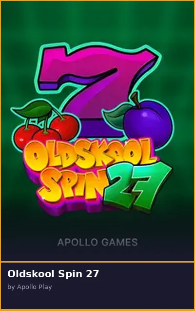 Oldskool Spin 27 slot