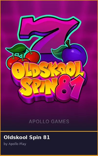 Oldskool Spin 81 slot