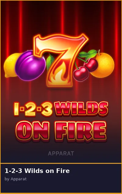 1-2-3 Wilds on Fire slot