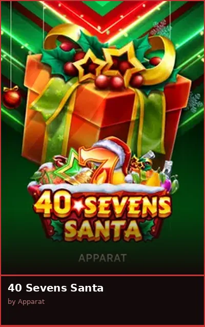 40 Sevens Santa slot