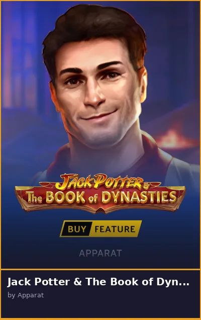 Jack Potter   The Book of Dynasties - Buy Feature slot