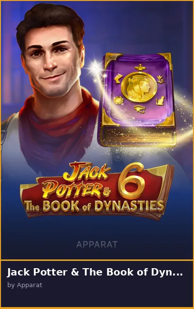 Jack Potter   The Book of Dynasties 6 slot