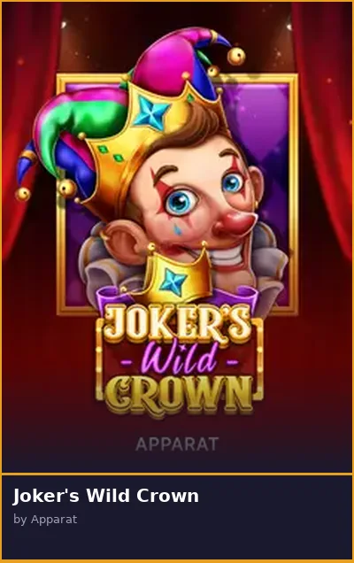 Joker s Wild Crown slot