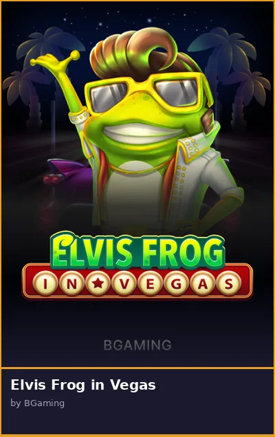 Elvis Frog in Vegas slot