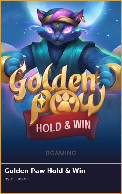 Golden Paw Hold   Win slot