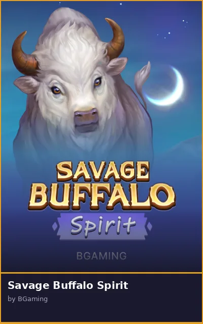 Savage Buffalo Spirit slot