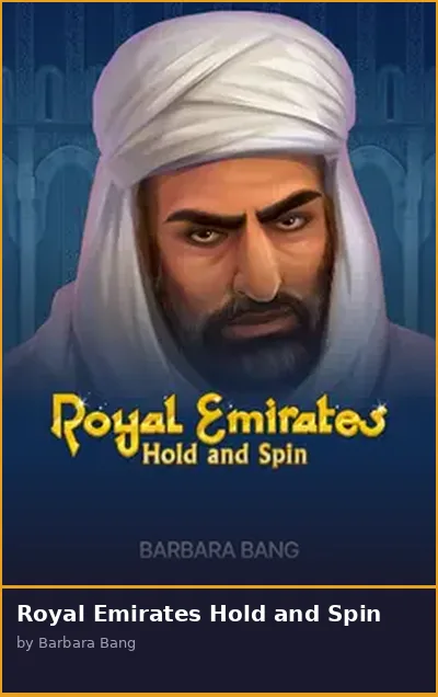 Royal Emirates Hold and Spin slot