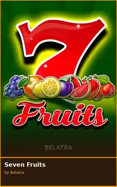 Seven Fruits slot