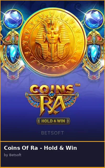 Coins Of Ra - Hold   Win slot