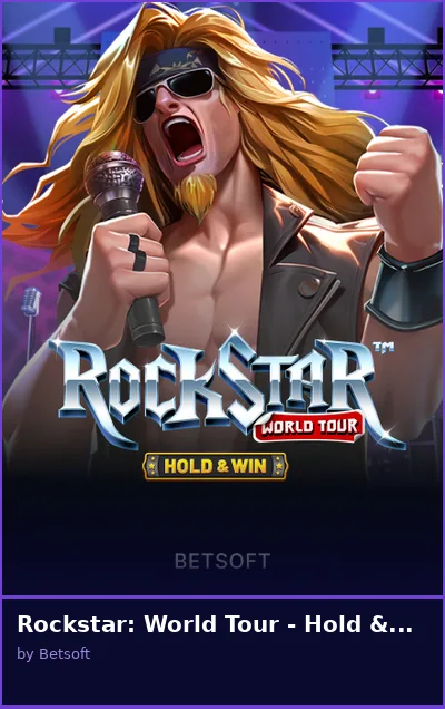 Rockstar  World Tour - Hold   Win slot