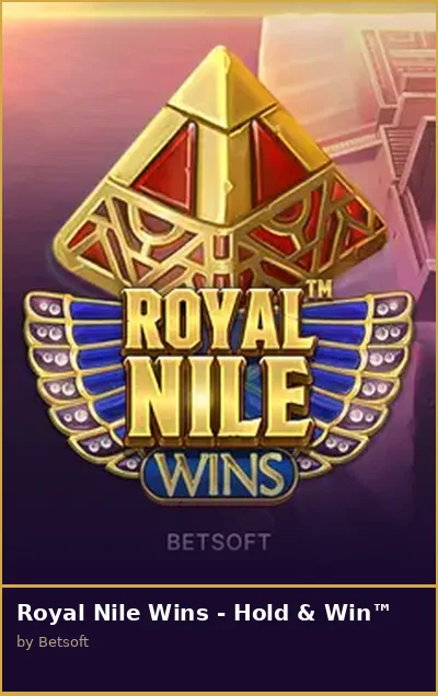 Royal Nile Wins - Hold   Win slot