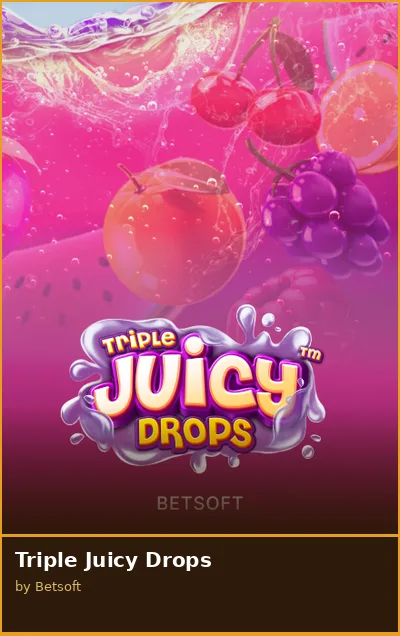 Triple Juicy Drops slot