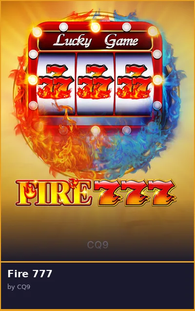 Fire 777 slot
