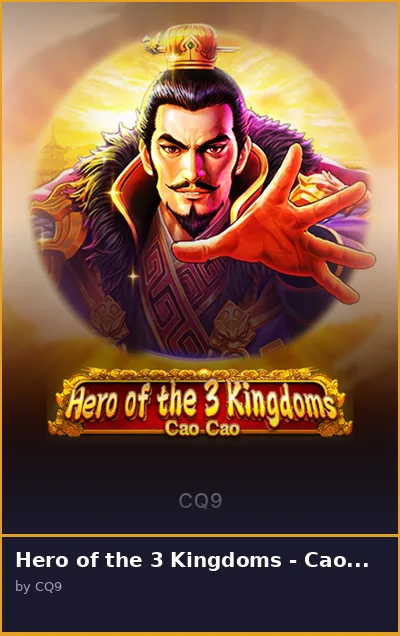 Hero of the 3 Kingdoms - Cao Cao slot