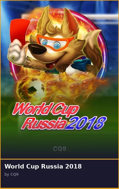 World Cup Russia 2018 slot