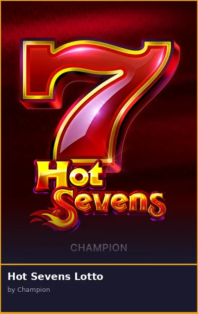 Hot Sevens Lotto slot