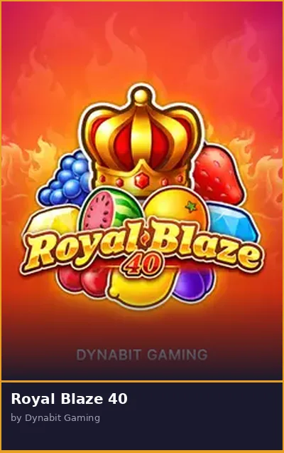 Royal Blaze 40 slot