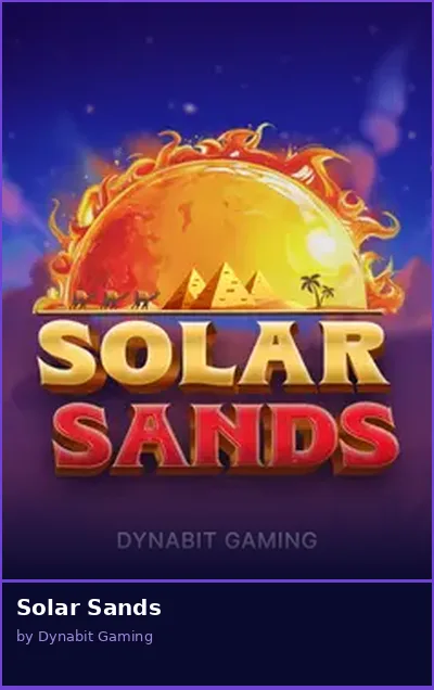 Solar Sands slot