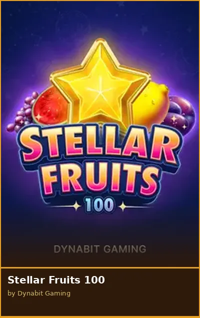 Stellar Fruits 100 slot