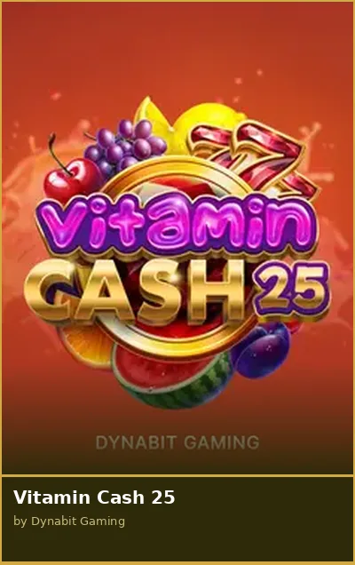 Vitamin Cash 25 slot