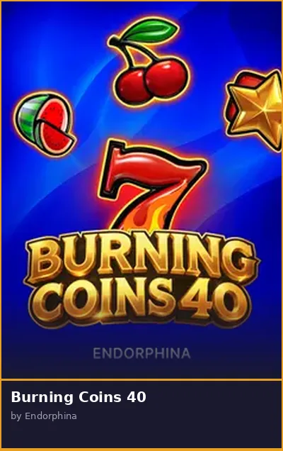 Burning Coins 40 slot