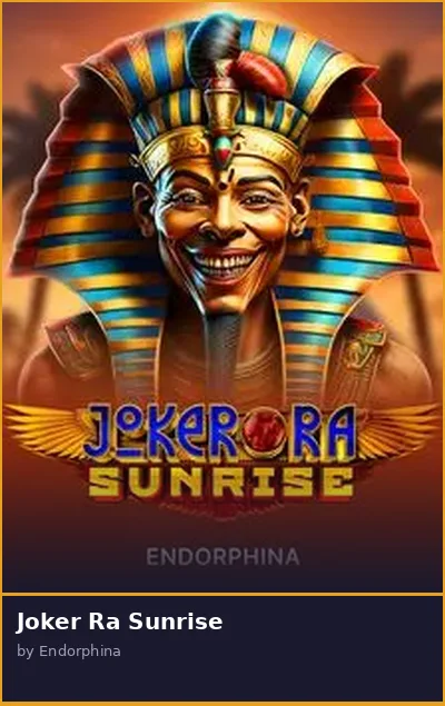Joker Ra Sunrise slot
