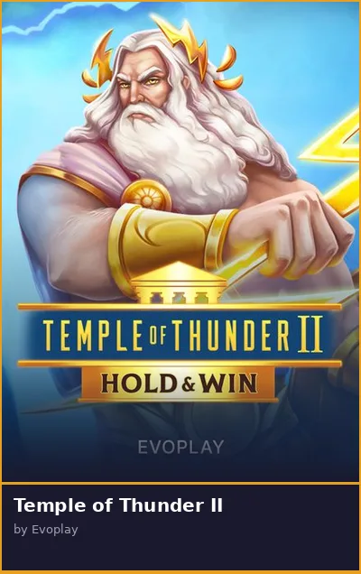 Temple of Thunder II slot