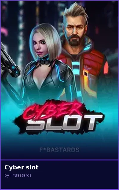 Cyber slot slot