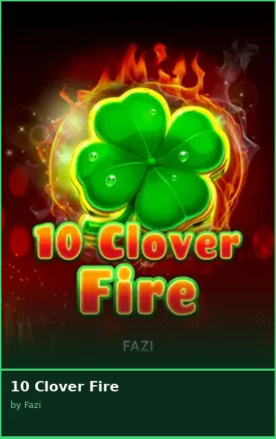 10 Clover Fire slot