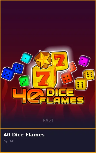 40 Dice Flames slot