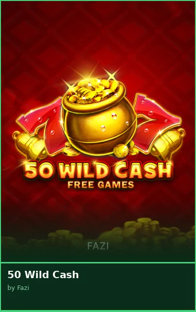 50 Wild Cash slot