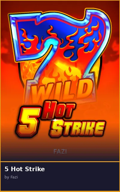 5 Hot Strike slot